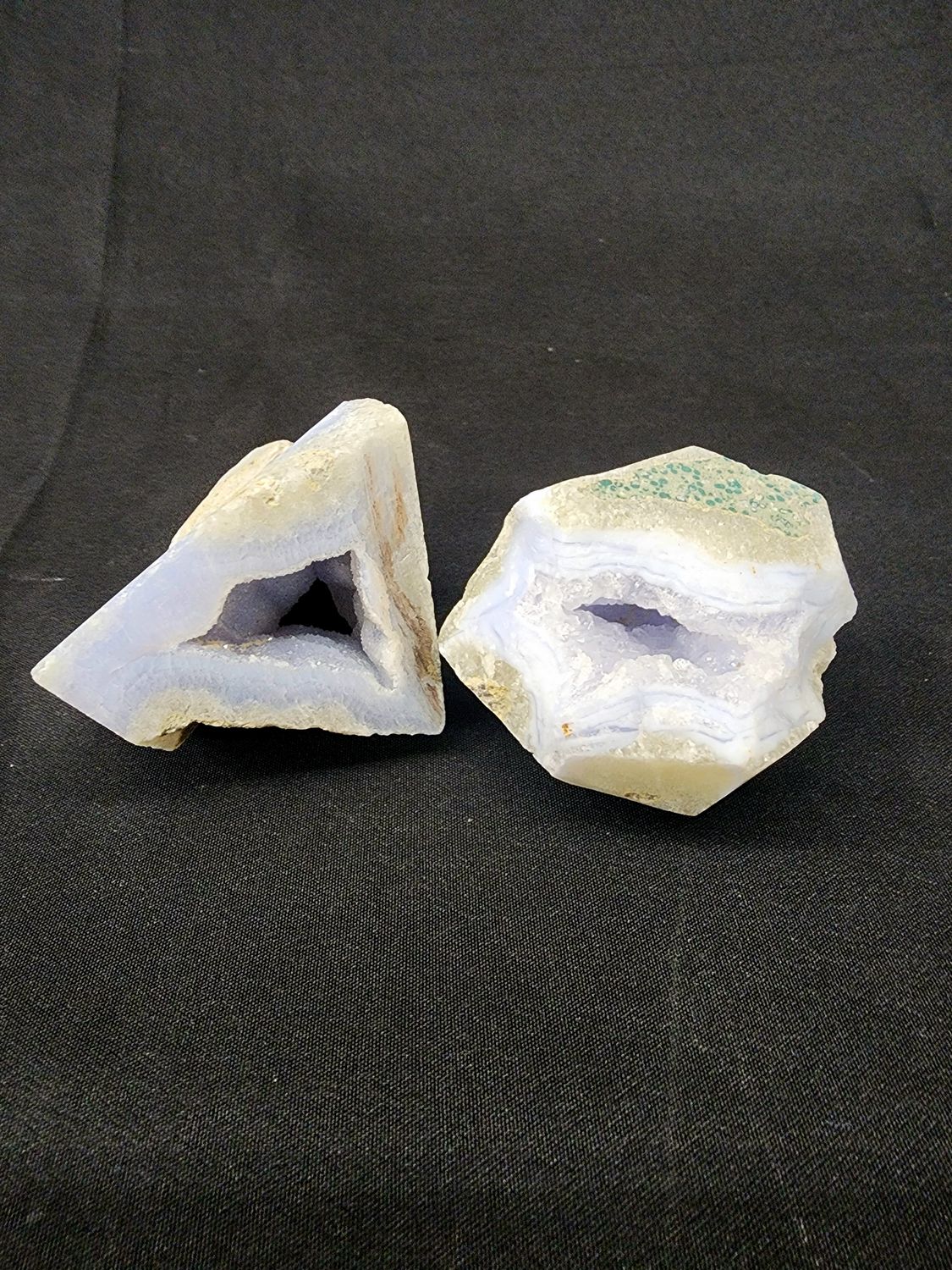 Blue Lace Agate Geode Small C