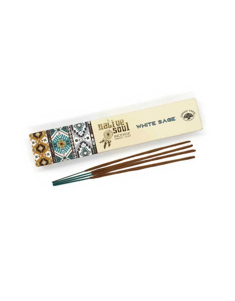White Sage Native Soul Incense Sticks