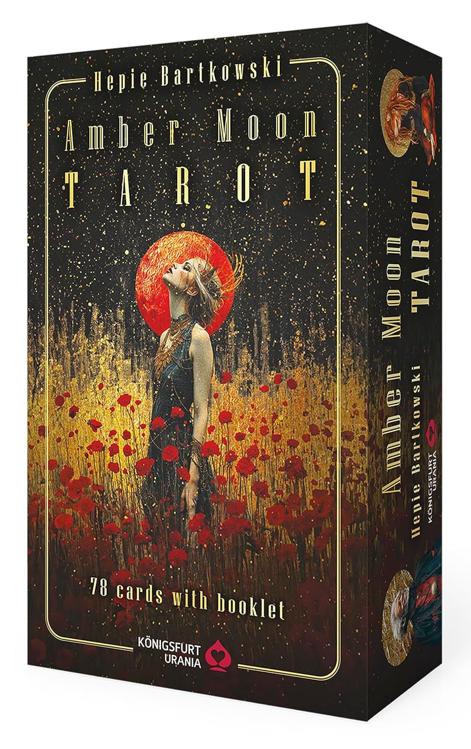Amber Moon Tarot by Hepie Bartkowski