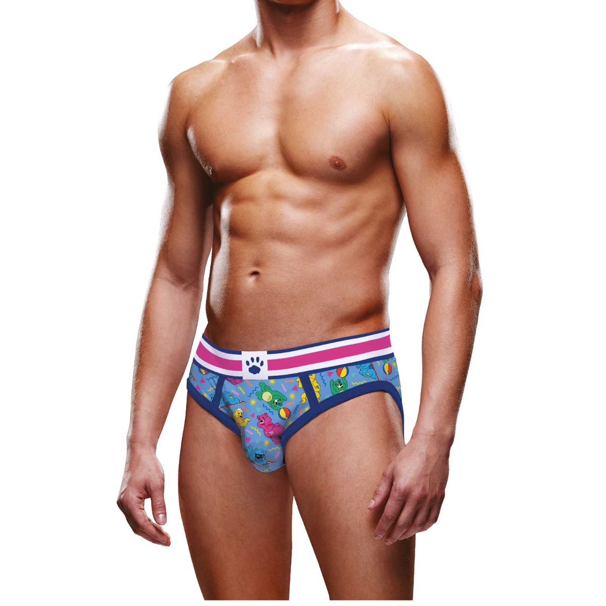 Prowler Summer Beach Bear, Color: Blue, Size: SM, Style: Brief