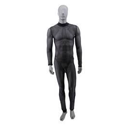 TT41 Net Catsuit , Color: Black, Size: MED