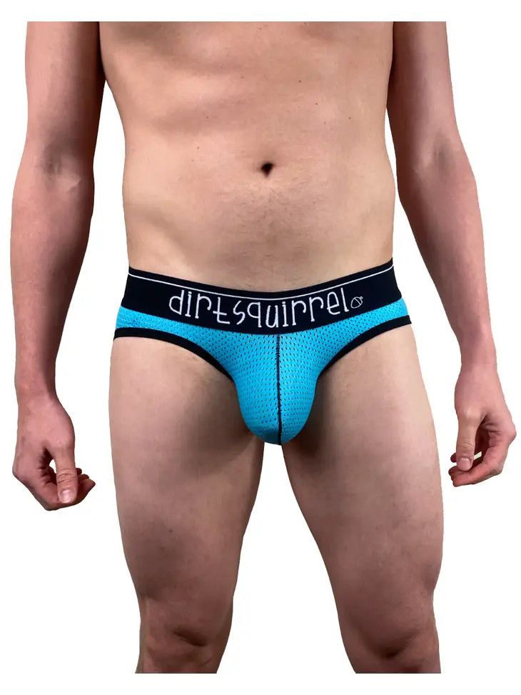 Topaz Blue Mesh Jock, Size: SM