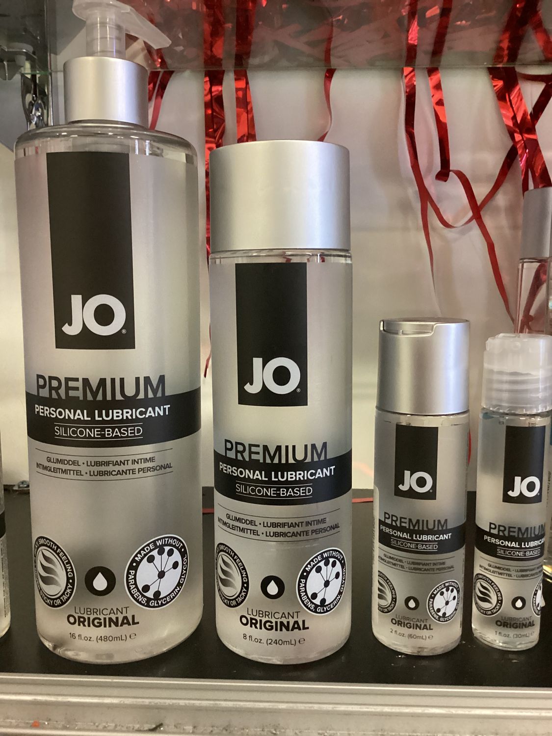 JO Premium Silicone Personal Lubricant 8oz