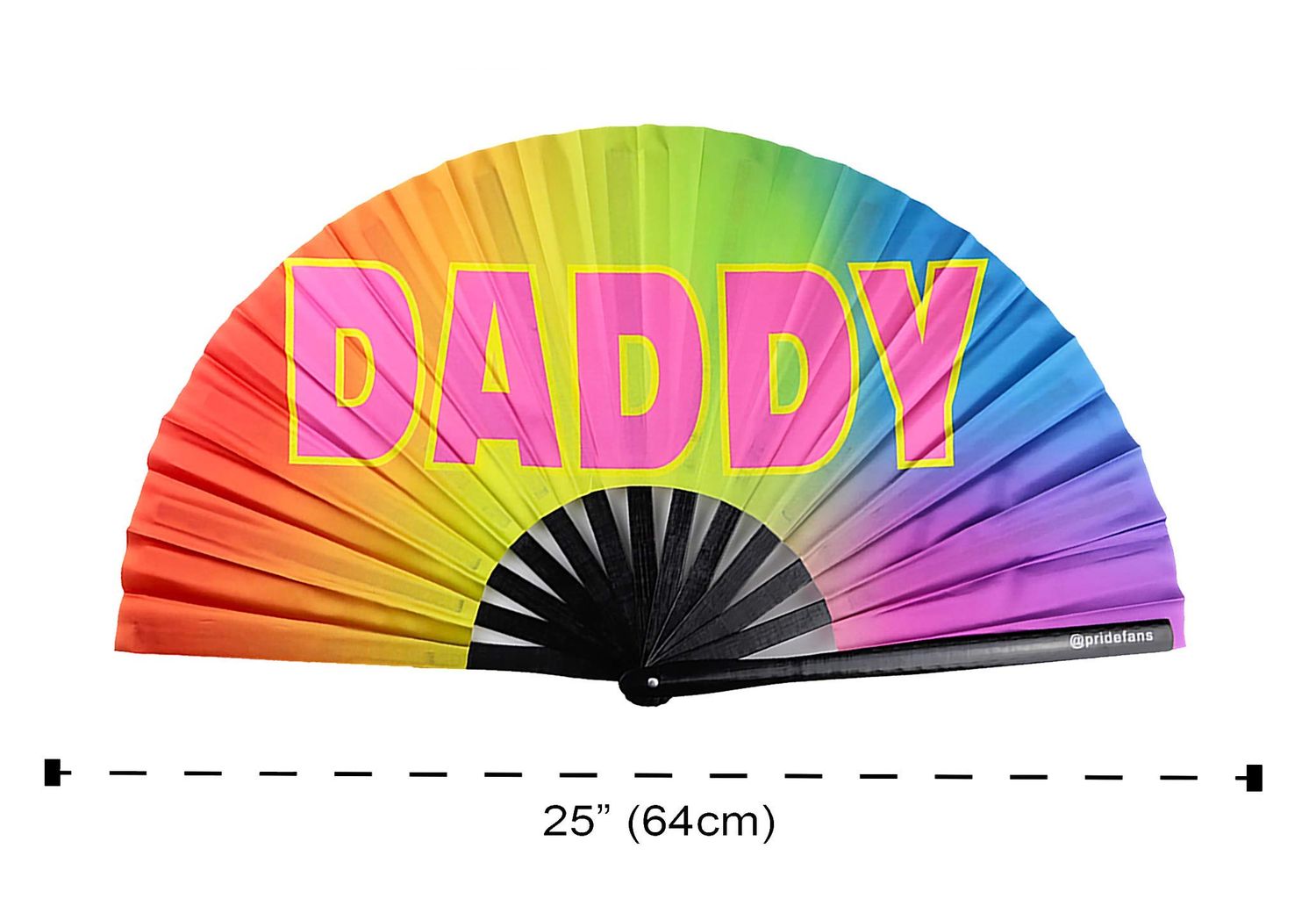 25in Large “Daddy” Clap Fan