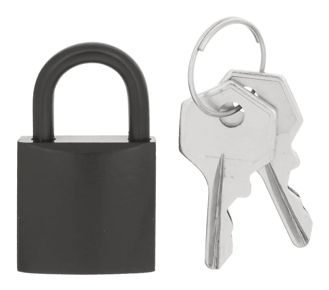 Black Padlock 3/4&quot;
