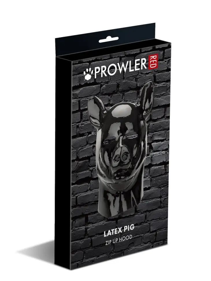 Latex Pig - Zip Up Hood