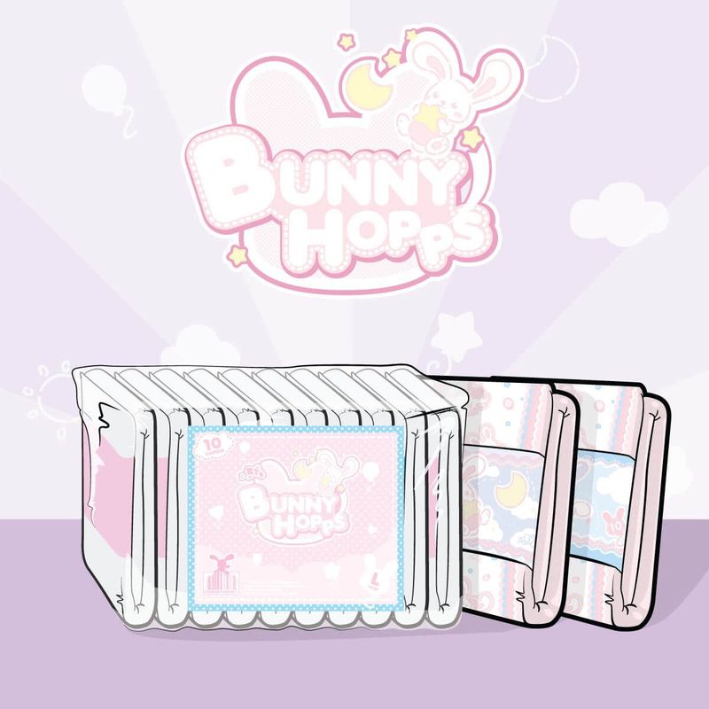 BunnyHopps 4-Tape 10-Pack