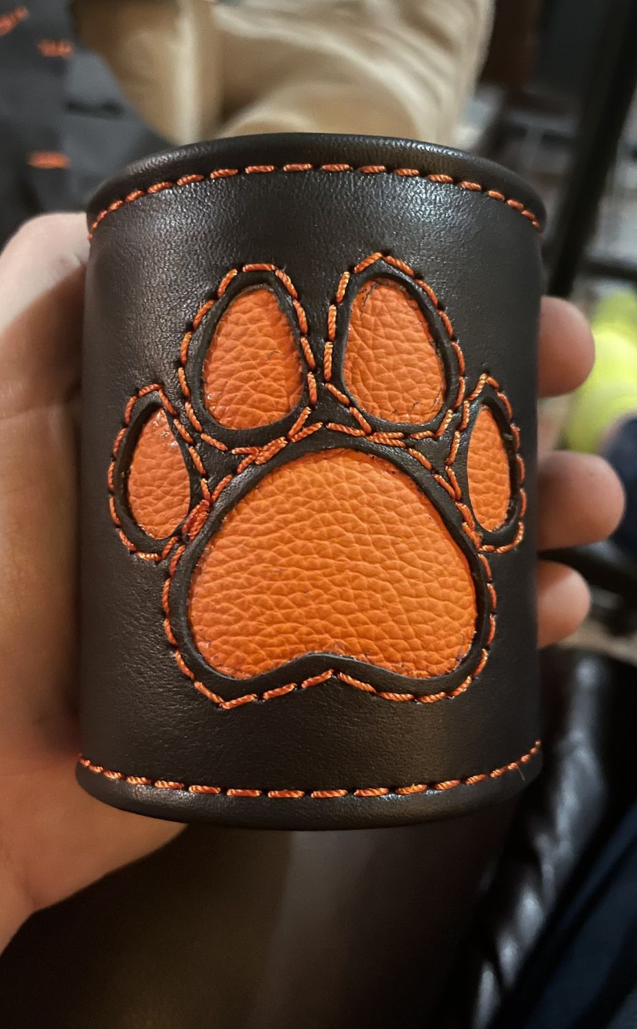 Neesh Leather Gauntlet Cuff- Pup