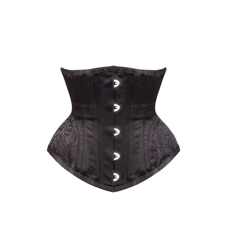 Brocade Underbust Corset W/ Hip Detail