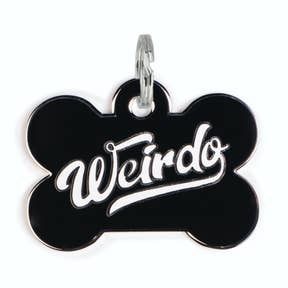Weirdo- Bone Charm- Black