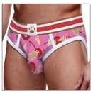 Prowler -Summer Series - Open Bk Brief- PNK Ice Cream-XXL