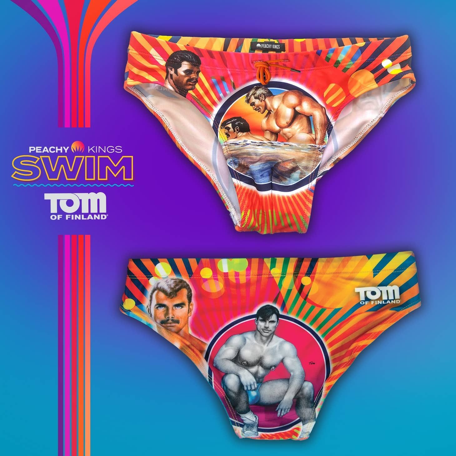 Tom of Finland “PRIDE” Swim Briefs