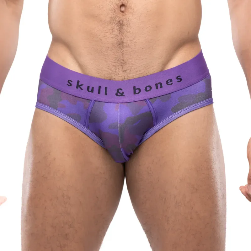 Purple Camo Brief 