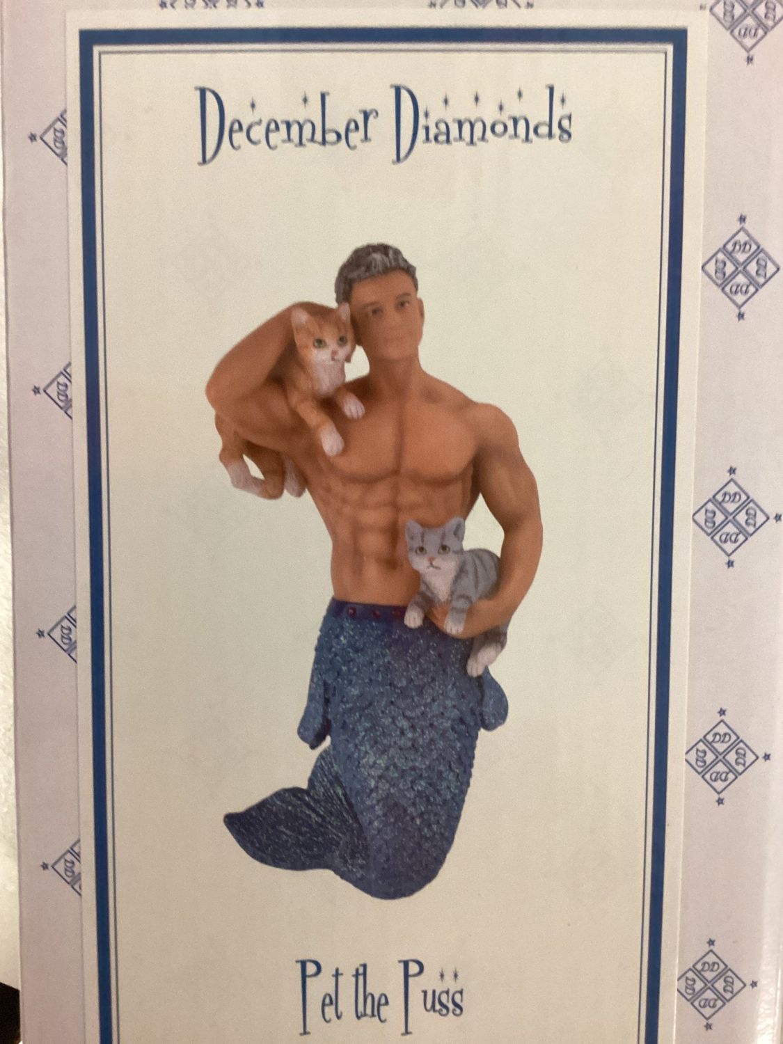 Pet the Puss - Merman Ornament