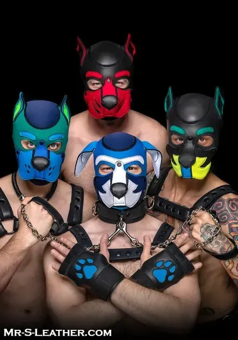 Mr. S Leather Customizable Neoprene K9 Puppy Hood