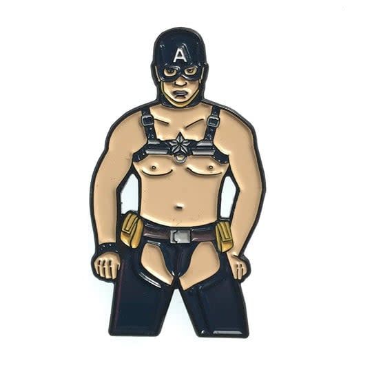 The Captain Enamel Pin