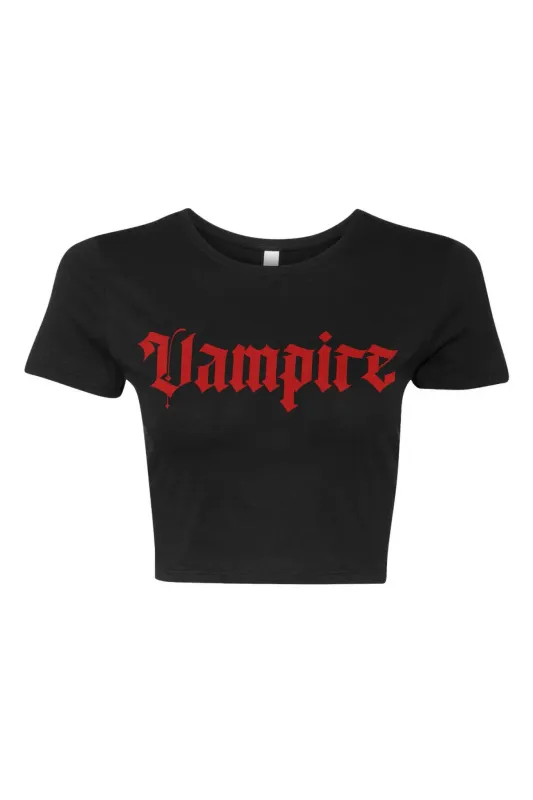 I&#39;m a Vampire Crop Top 