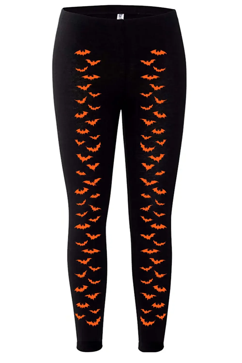 Bat Leggings (Pumpkin Orange)