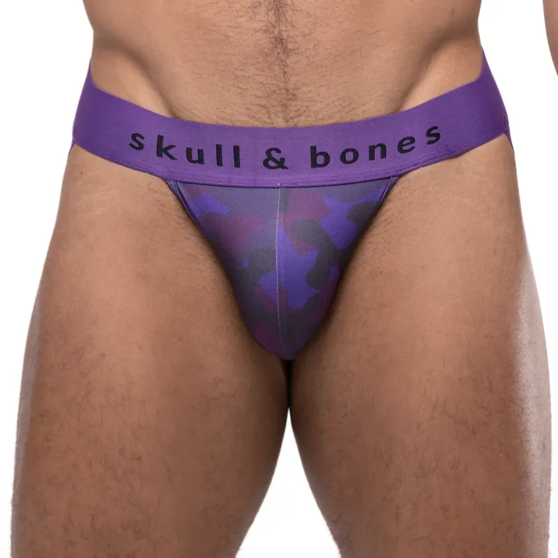 Purple Camo Thong 