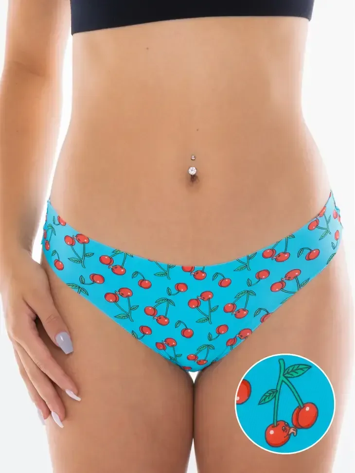 The Fruit Salad | Cherry Seamless Thong