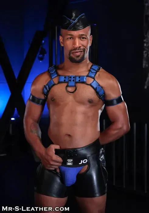 Mr. S Leather - Dark Room Leather Bulldog Harness 