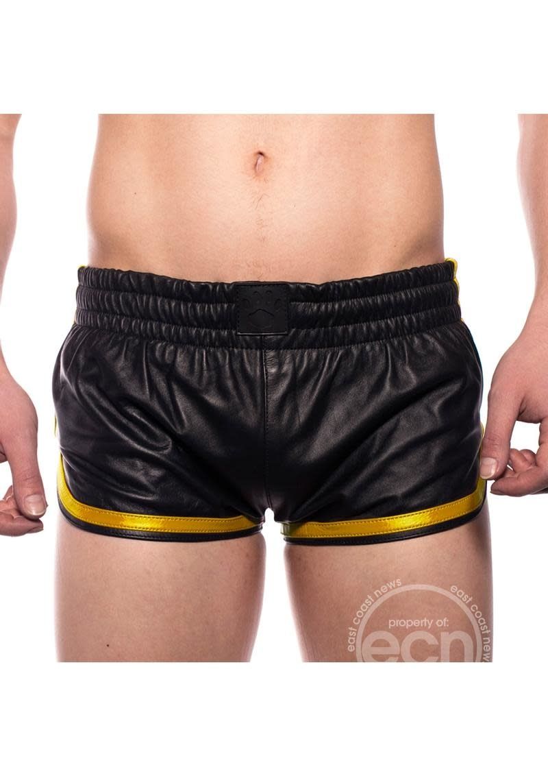 Prowler RED Leather Shorts
