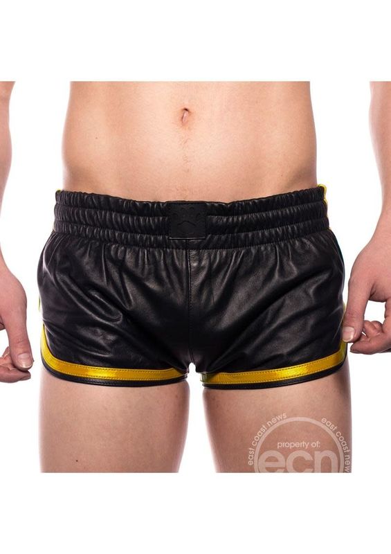 Prowler RED Leather Shorts