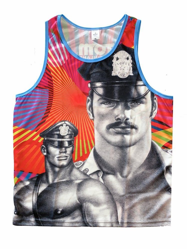 Tom of Finland PRIDE Mesh Tanks 