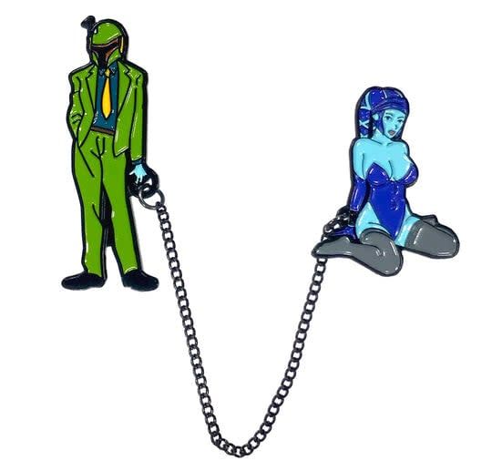Fett Hunter Life Deluxe Enamel Pin