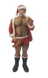 Santa Bear - Poke the Bear Ornament