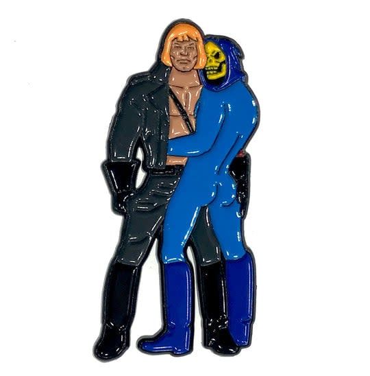 Strongman Enamel Pin