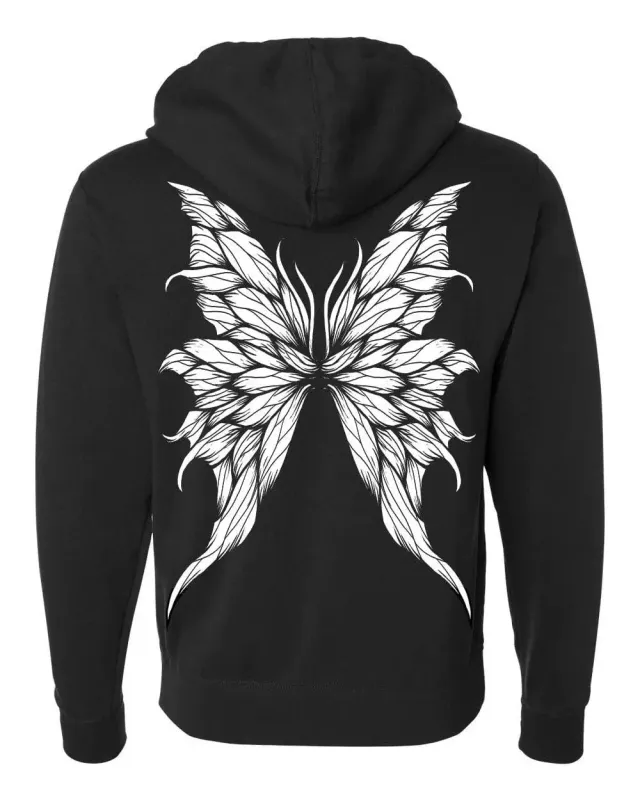 Dark Fairy - Zip Hoodie