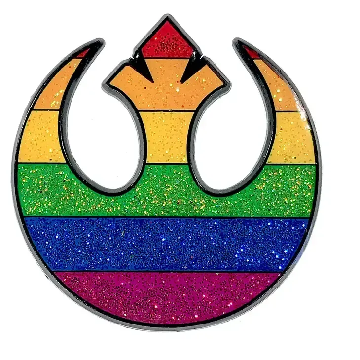 Rebel Pride Enamel Pin