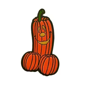 Halloweenie Enamel Pin