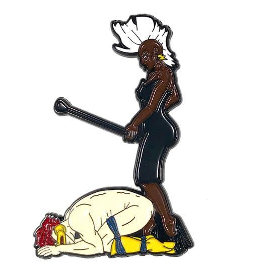 Mistress Storm Windrider Enamel Pin