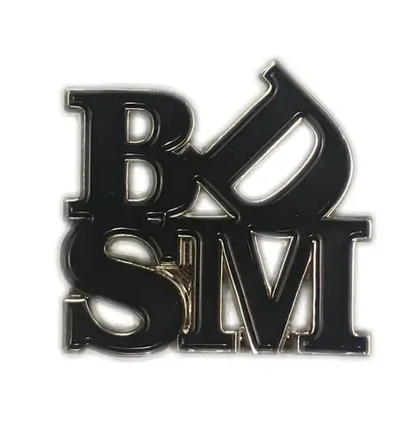 BDSM Love Enamel Pin