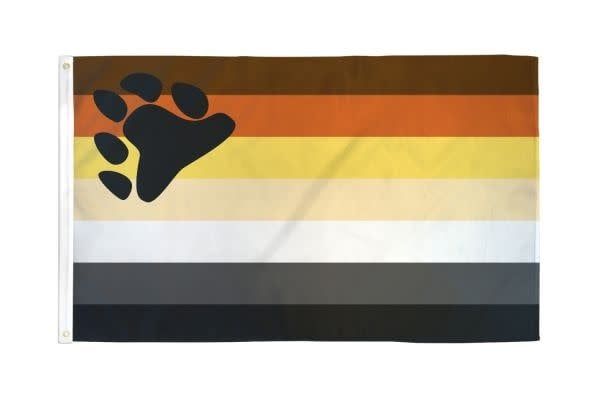 Bear Pride Flag 3ft x 5ft