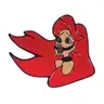 Red Headed Mermaid Enamel Pin