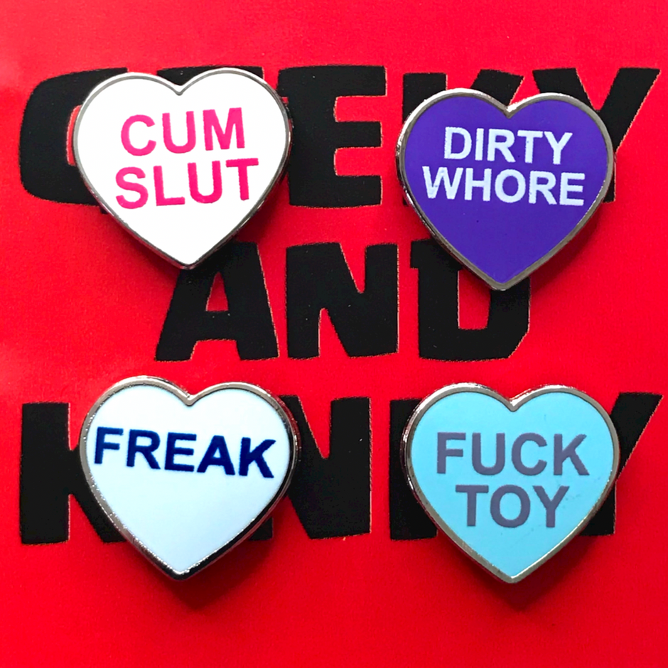 Kinky Hearts Series 3 Enamel Pins - 4