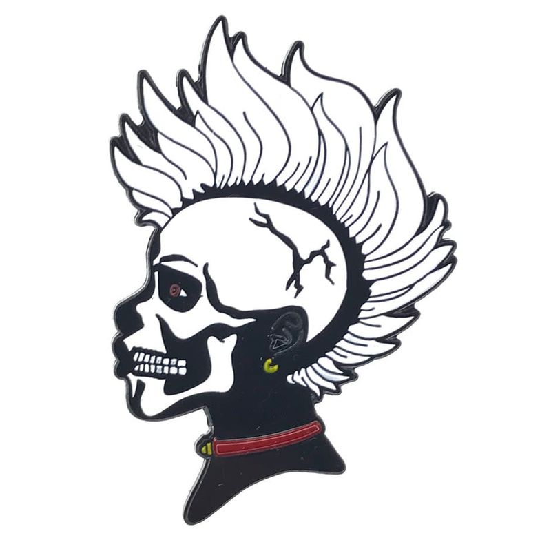 The Skull Enamel Pin
