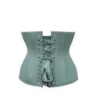 Sage Green Longline Underbust Corset