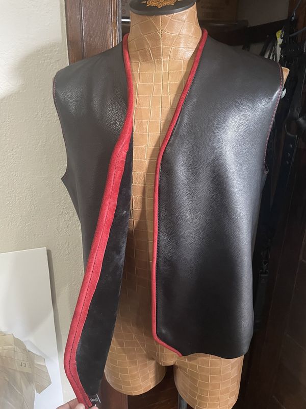 Leather Bar Vest