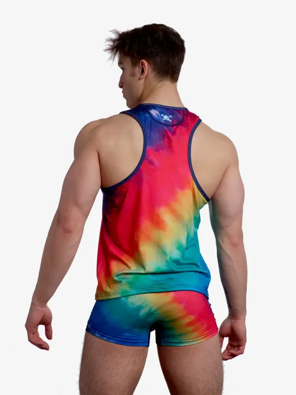 Rainbow Tie Dye Tank 