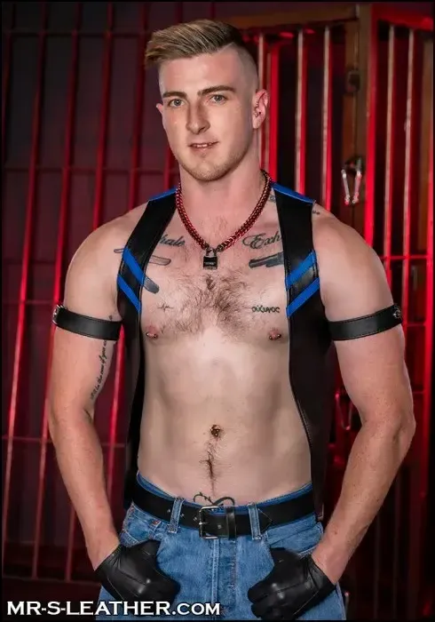 Mr. S Leather - Leather Sport Bar Vest 