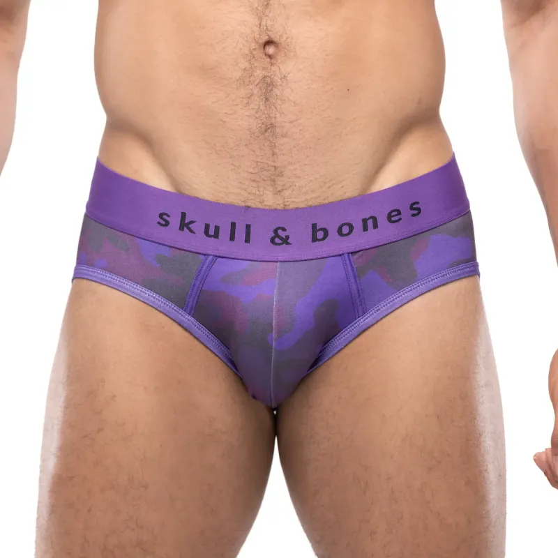 Purple Camo Peek A Boo Brief