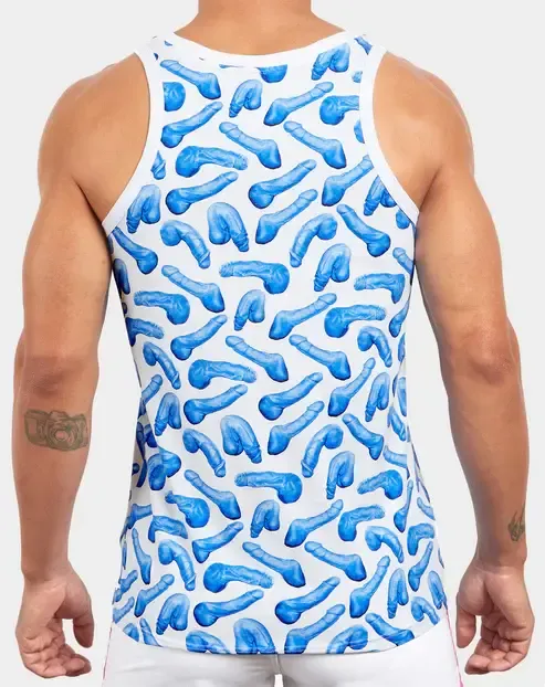 Dick Print Tank Top