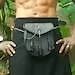 Sporran-Leather Pouch with Tassels
