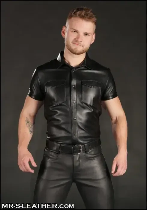 Mr. S Leather - Lambskin Classic Shirt