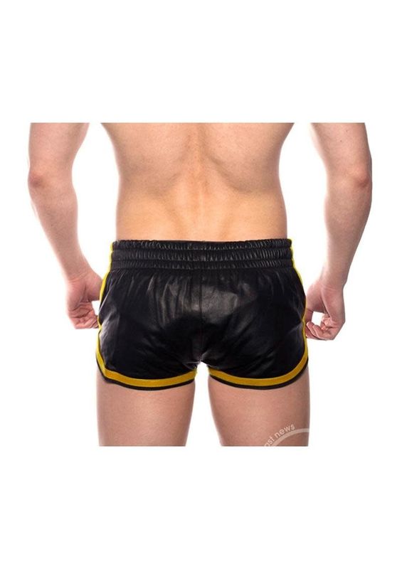Prowler RED Leather Shorts