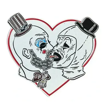 Clown Love Enamel Pin
